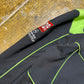 Kawasaki Sport Zip Through Racing Jacket Black Green 2000s y2k - S