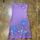 Etam Sleeveless Summer Dress Purple 2000s y2k - XS