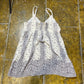 Promod Sleeveless Summer Dress Cream 2000s y2k - M