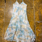 TYC Sleeveless Summer Dress Blue Bronze 2000s y2k Fairy - XL
