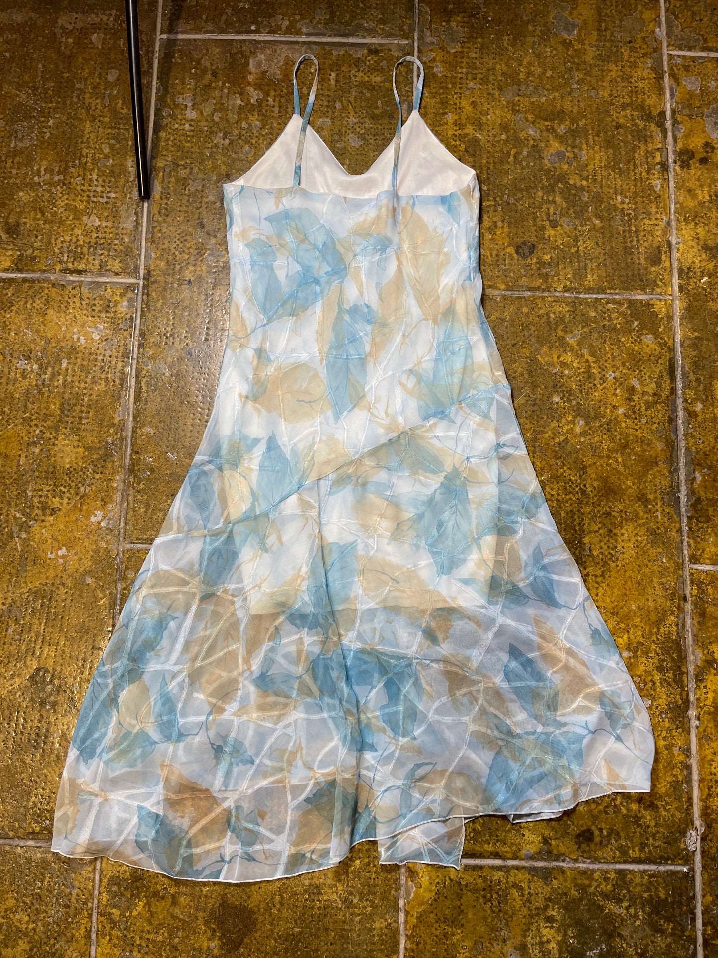 TYC Sleeveless Summer Dress Blue Bronze 2000s y2k Fairy - XL