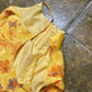 Sleeveless Summer Dress Yellow Flowers 2000s y2k - XL