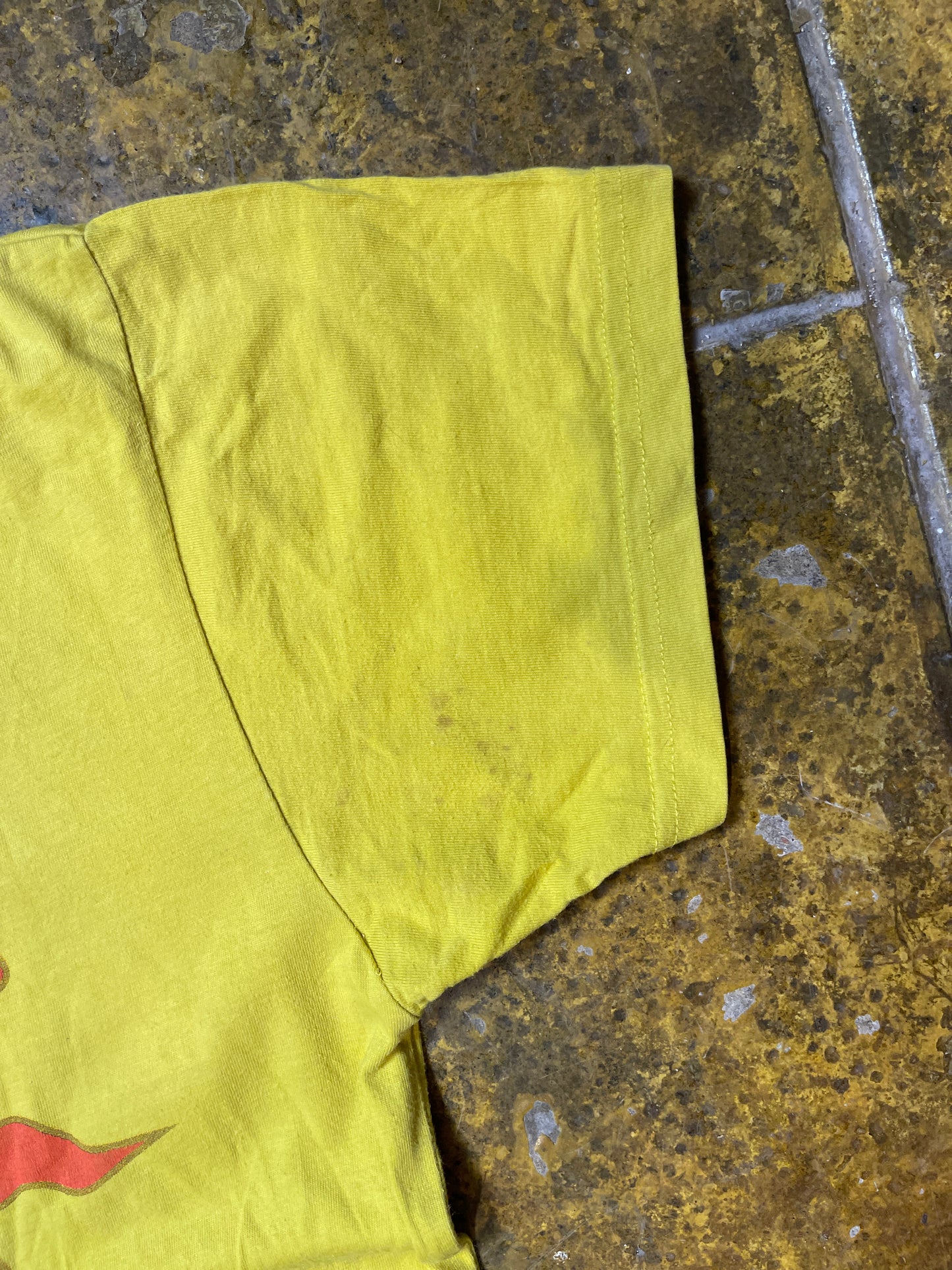 Valentino Rossi T-Shirt Yellow 46 The Doctor 2000s y2k Racing - S