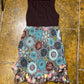 Cache Cache Sleeveless Summer Dress Brown Multicolor 2000s y2k - S