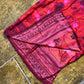 Vintage Flower Maxi Skirt Red - L/XL