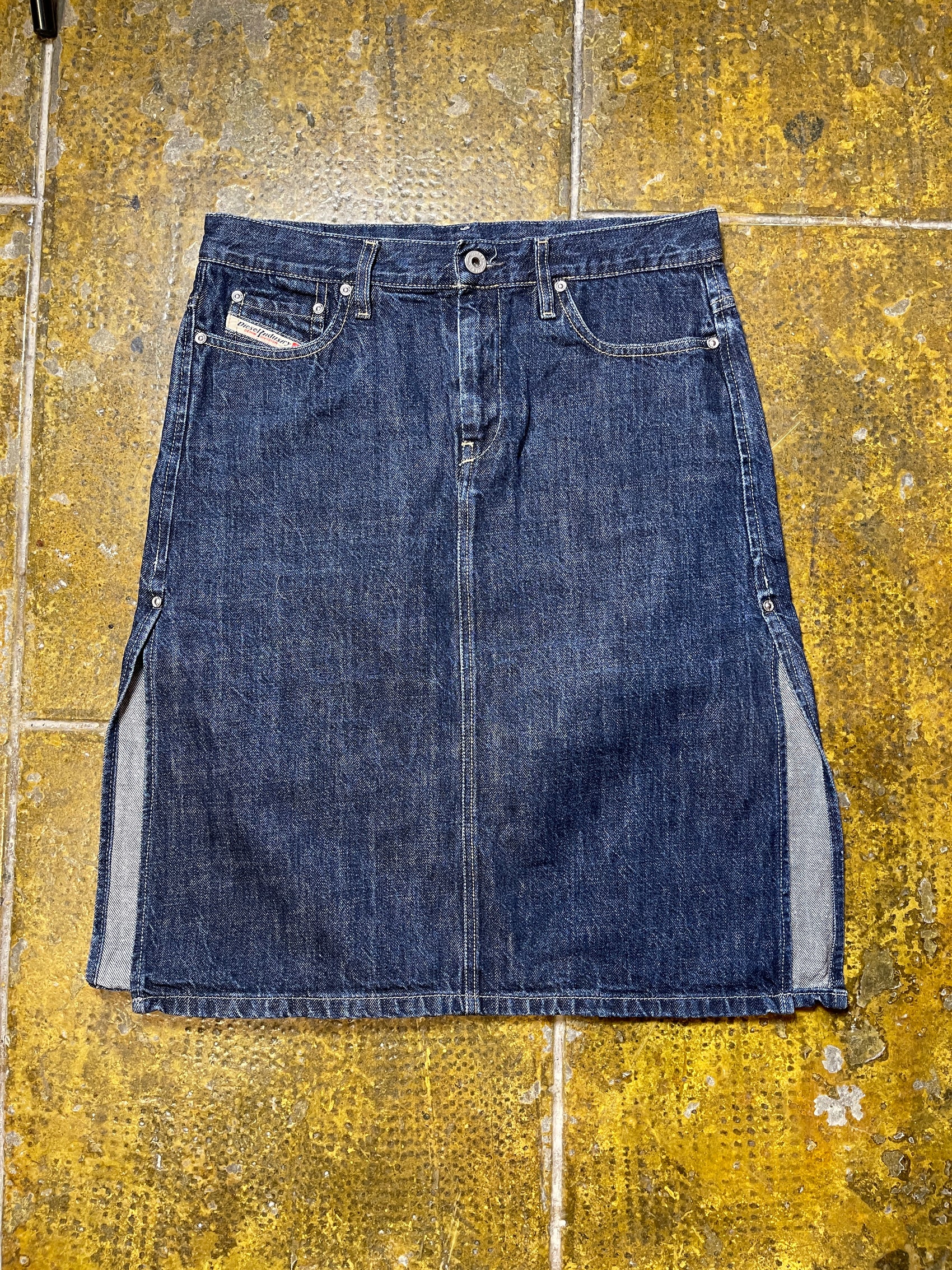 Diesel Denim Skirt Blue 2000s y2k - M/L
