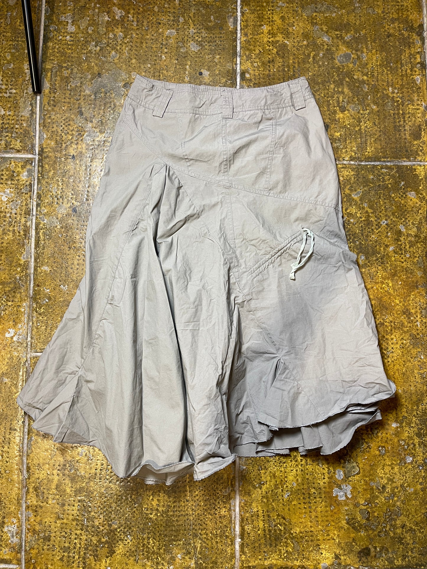 Cache Cache Midi Skirt Gray 2000s y2k - M