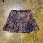 Boohoo Mini Leopard Skirt 2000s y2k - L