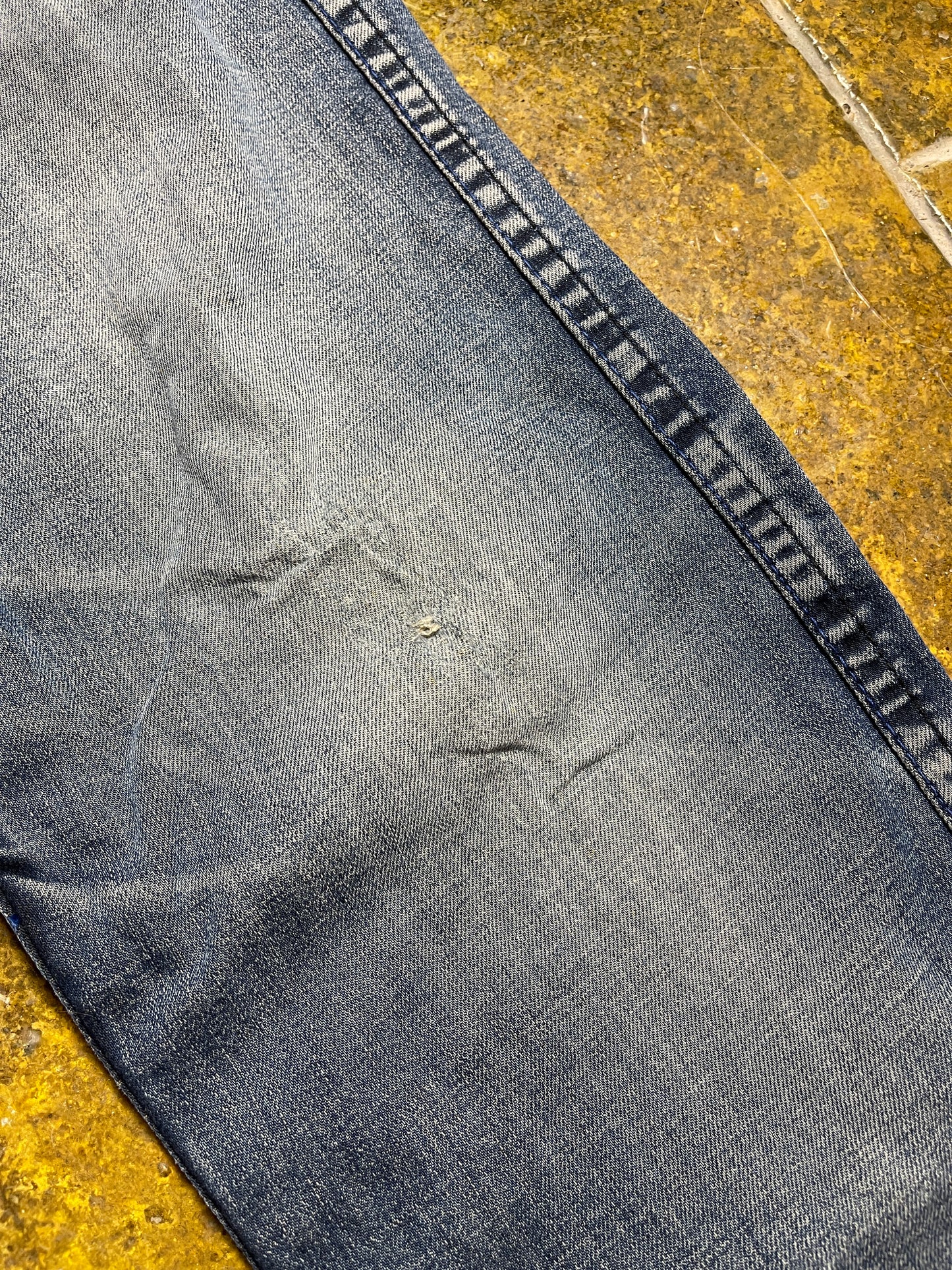 Evisu Denim Pants Bootcut Blue 2000s y2k Streetstyle - M/L