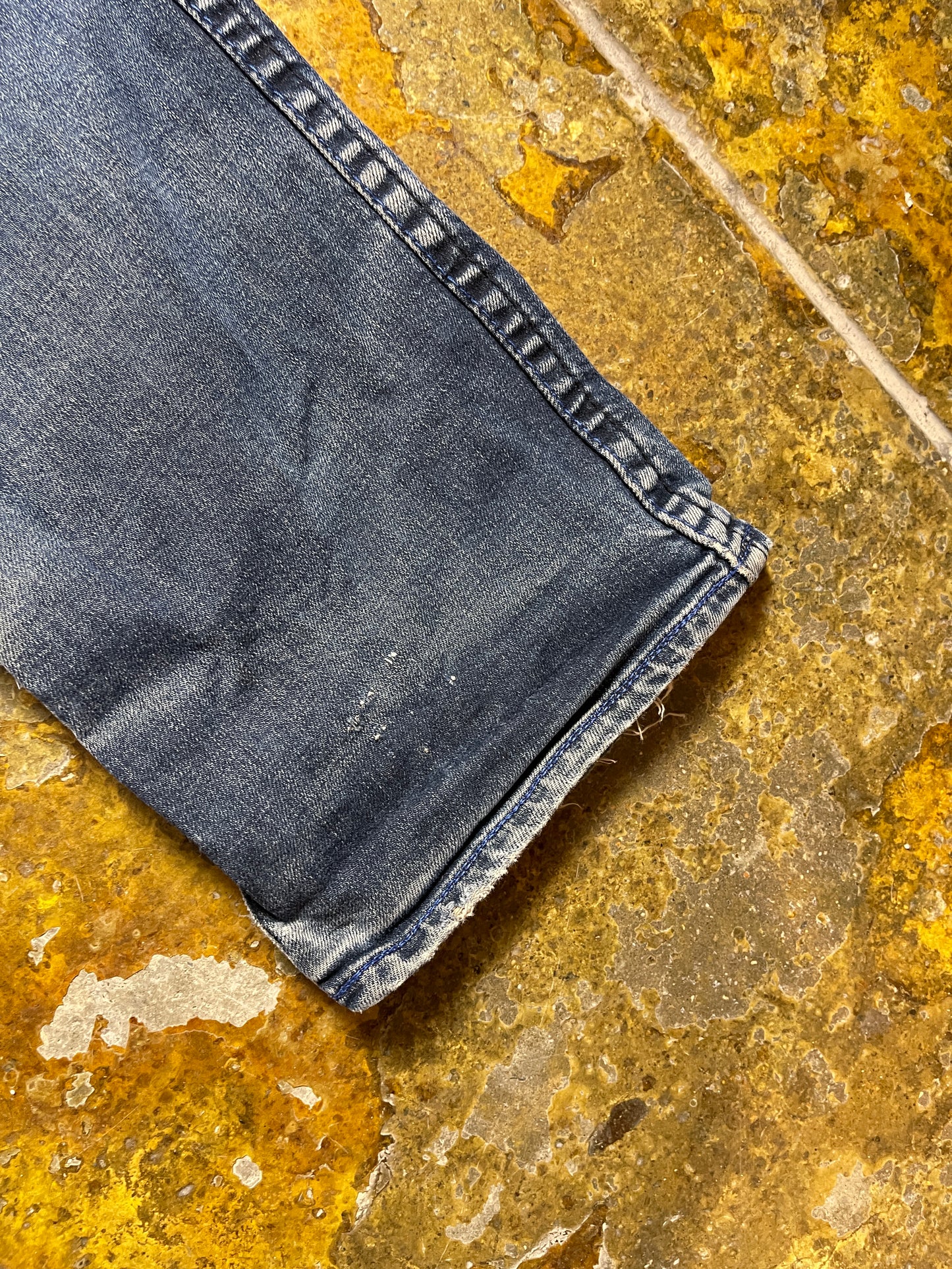 Evisu Denim Pants Bootcut Blue 2000s y2k Streetstyle - M/L