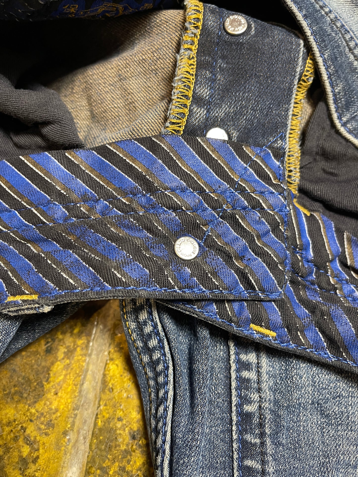 Evisu Denim Pants Bootcut Blue 2000s y2k Streetstyle - M/L