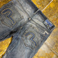 Evisu Denim Pants Bootcut Blue 2000s y2k Streetstyle - M/L