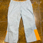 Mistral Capri Bermuda Pants Baby Blue Orange 2000s y2k - M
