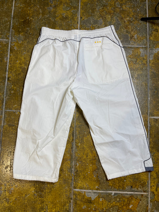 Nike Bermuda Capri Pants C72 White 2000s y2k - XL
