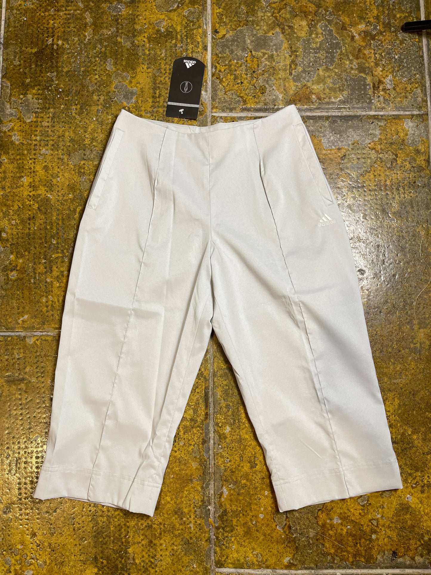 Adidas Capri Pants Gray 2001 y2k - S