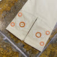 Mistral Capri Pants Beige 2000s y2k Deadstock - M