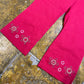 Mistral Capri Pants Red 2000s y2k Deadstock - M