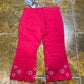 Mistral Capri Pants Red 2000s y2k Deadstock - M