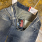 GAS Bootcut Low Waist Denim Pants Blue 2000s y2k Deadstock - M/L