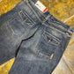 GAS Bootcut Low Waist Denim Pants Blue 2000s y2k Deadstock - M/L
