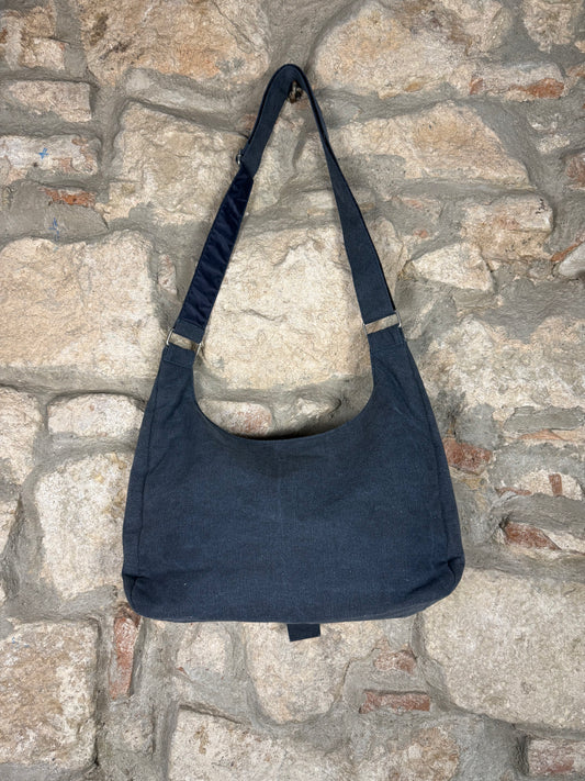 Y2K Playboy Shoulder Bag Gray 2004