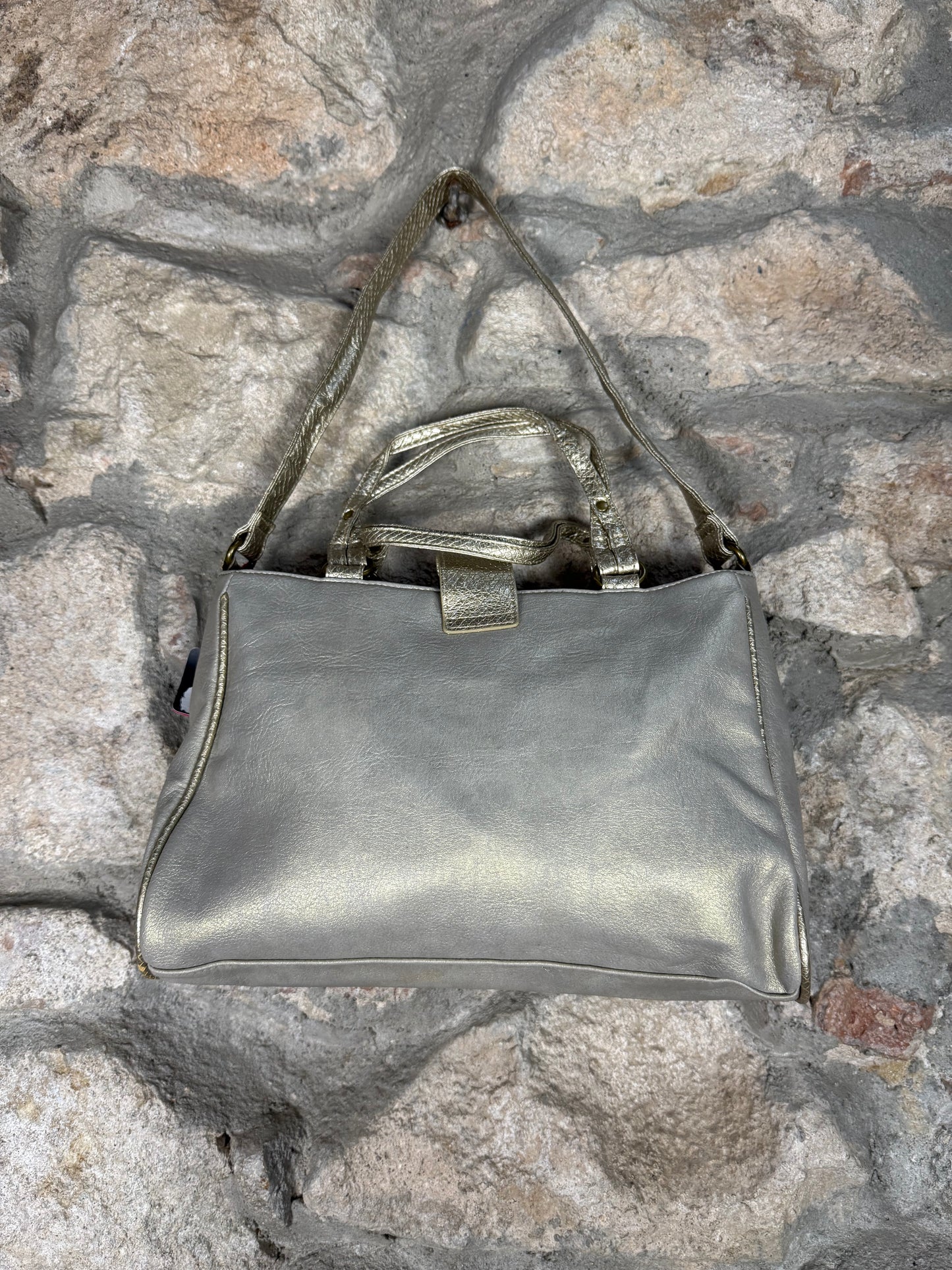 Y2K Playboy Shoulder Bag Gold Deadstock 2004