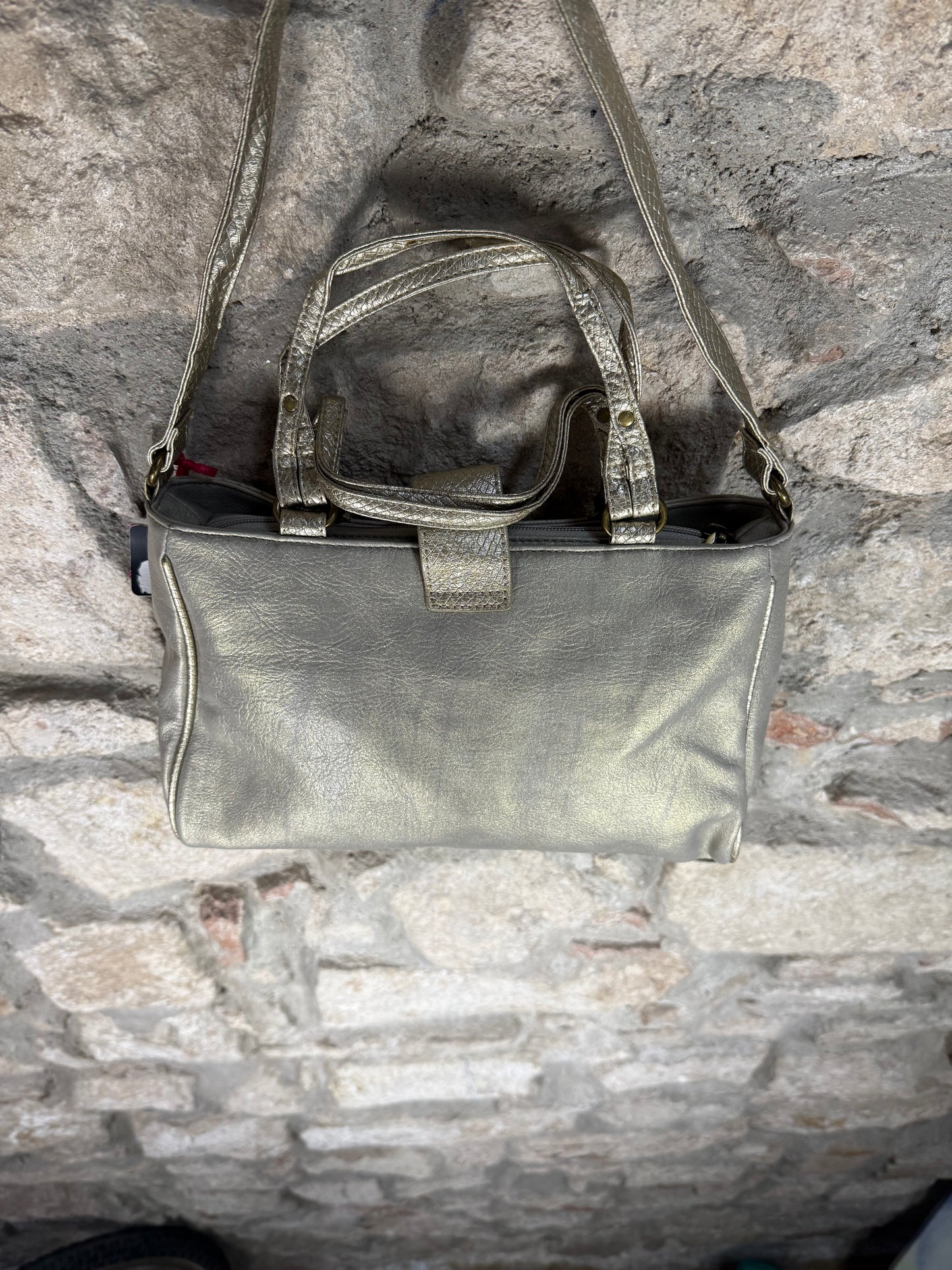 Y2K Playboy Shoulder Bag Gold Deadstock 2004