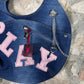 Y2K Playboy Denim Shoulder Bag Blue Deadstock 2004