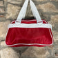 Y2K Pacha Shoulder Bag Red White 2000s