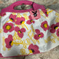 Y2K Playboy Hand Bag Flowers White Pink 2004
