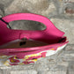 Y2K Playboy Hand Bag Flowers White Pink 2004