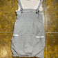 Cache Cache Sleeveless Dress Gray White 2000s y2k - L