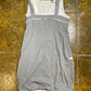 Cache Cache Sleeveless Dress Gray White 2000s y2k - L
