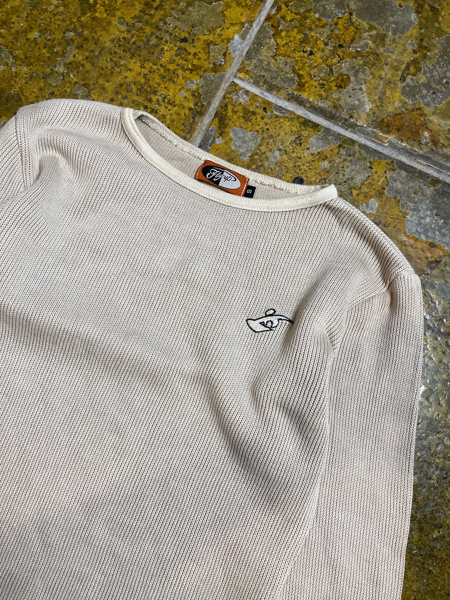 Fly Up Sweatshirt Beige 2000s y2k - S