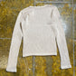 Fly Up Sweatshirt Beige 2000s y2k - S