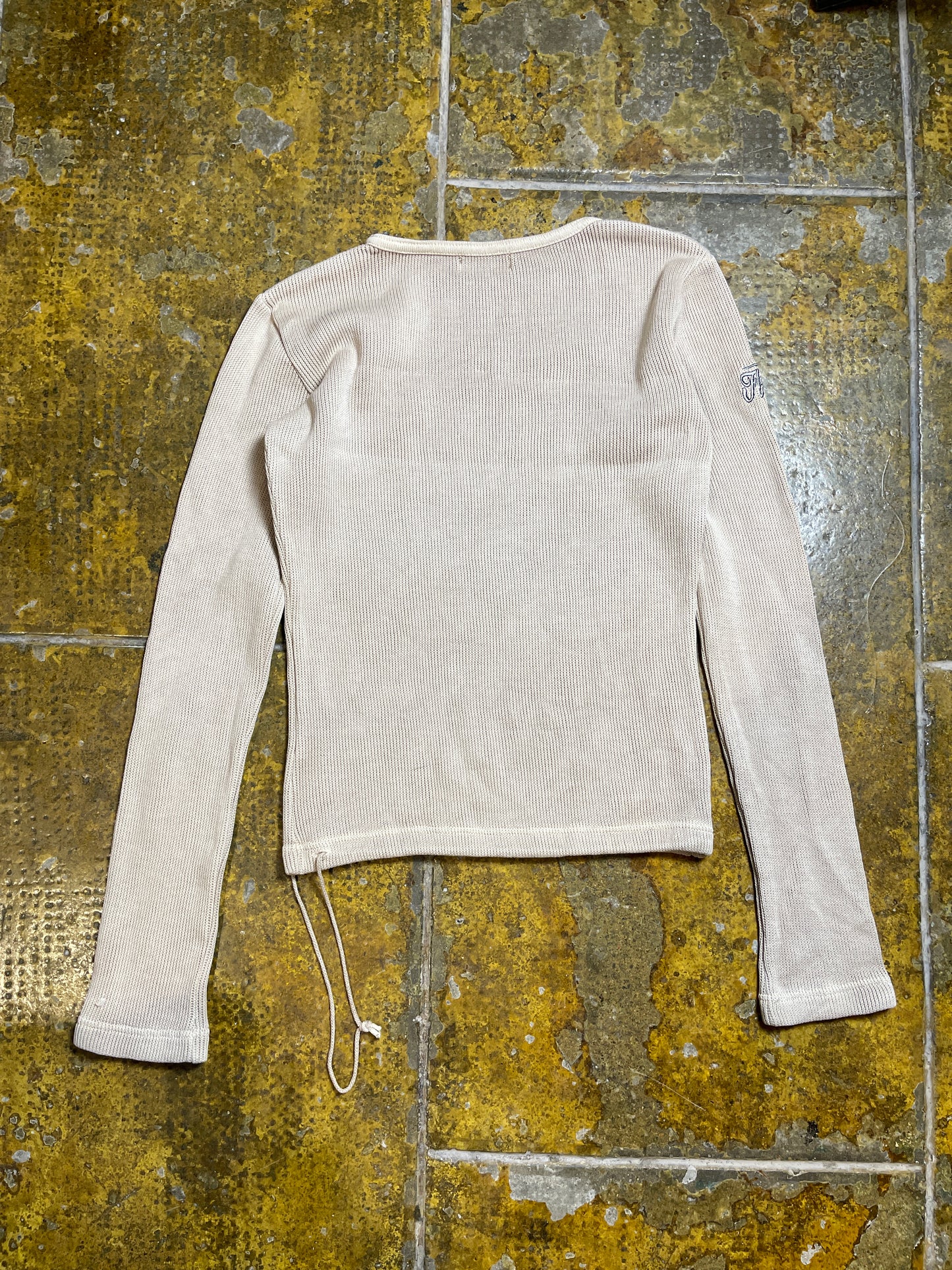 Fly Up Sweatshirt Beige 2000s y2k - S