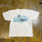 Vintage Friendly Orca T-Shirt White 1990s - L
