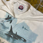 Vintage Friendly Orca T-Shirt White 1990s - L