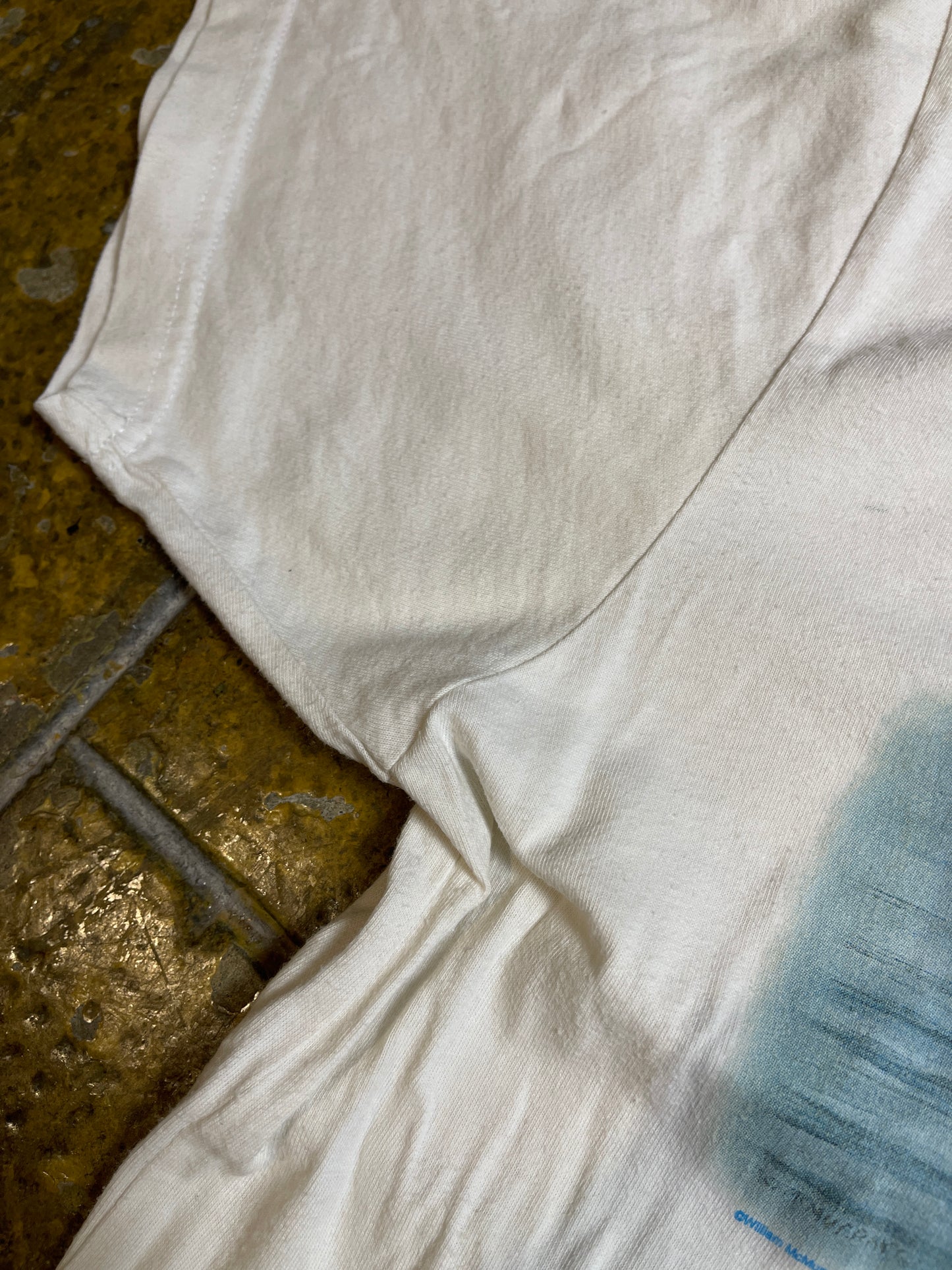 Vintage Friendly Orca T-Shirt White 1990s - L