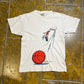 Vintage Nike Basketball T-Shirt White 1990s - XS