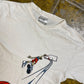 Vintage Nike Basketball T-Shirt White 1990s - XS