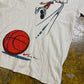 Vintage Nike Basketball T-Shirt White 1990s - XS