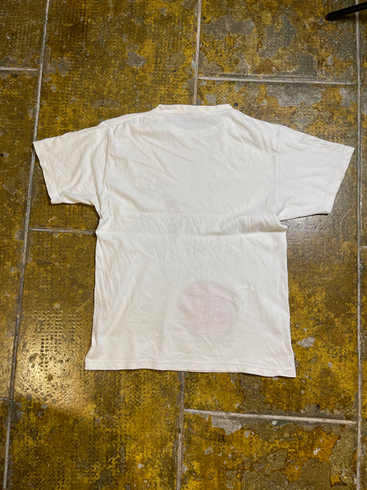 Vintage Nike Basketball T-Shirt White 1990s - XS