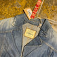 Replay Denim Blazer Jacket Blue 2000s y2k Deadstock - L