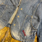 Replay Denim Blazer Jacket Blue 2000s y2k Deadstock - L
