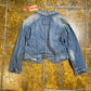 Replay Denim Blazer Jacket Blue 2000s y2k Deadstock - L