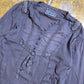 Years Long Sleeve Top Gray 2000s y2k - XL