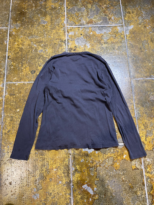 Years Long Sleeve Top Gray 2000s y2k - XL
