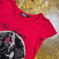No Fear Short Sleeve Top Red 2000s y2k - M