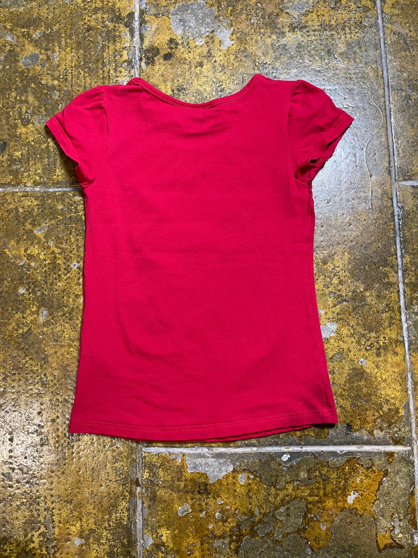 No Fear Short Sleeve Top Red 2000s y2k - M